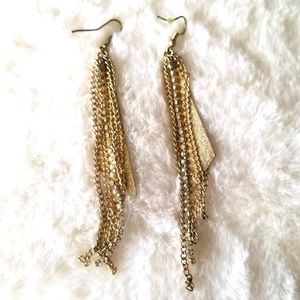 Gold Dangle Earrings